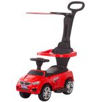 Masinuta de impins Chipolino Flash red cu maner si copertina fotografia produsului