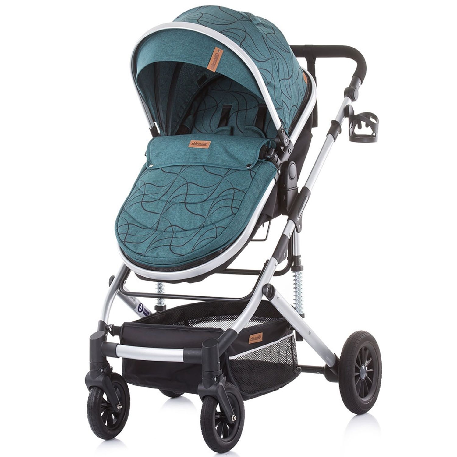Carucior Chipolino Estelle 3 in 1 avocado fotografia produsului View 3 L