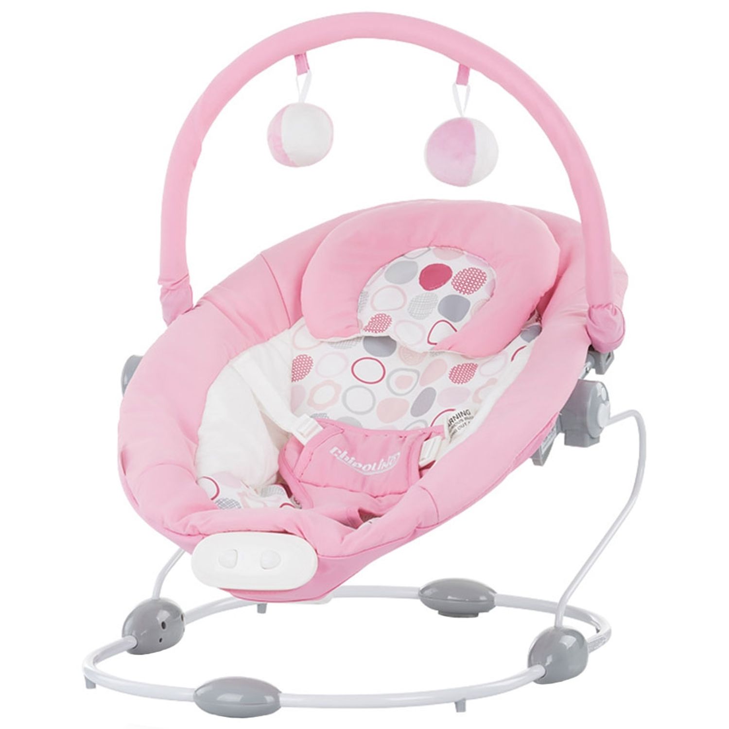 Scaunel balansoar Chipolino Siesta pink fotografia produsului