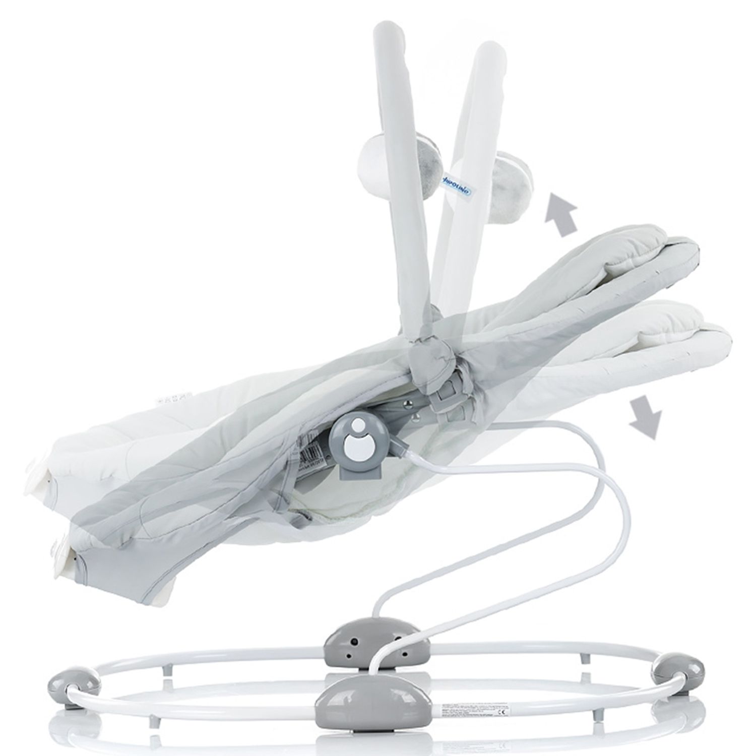 Scaunel balansoar Chipolino Siesta pink fotografia produsului View 2 L