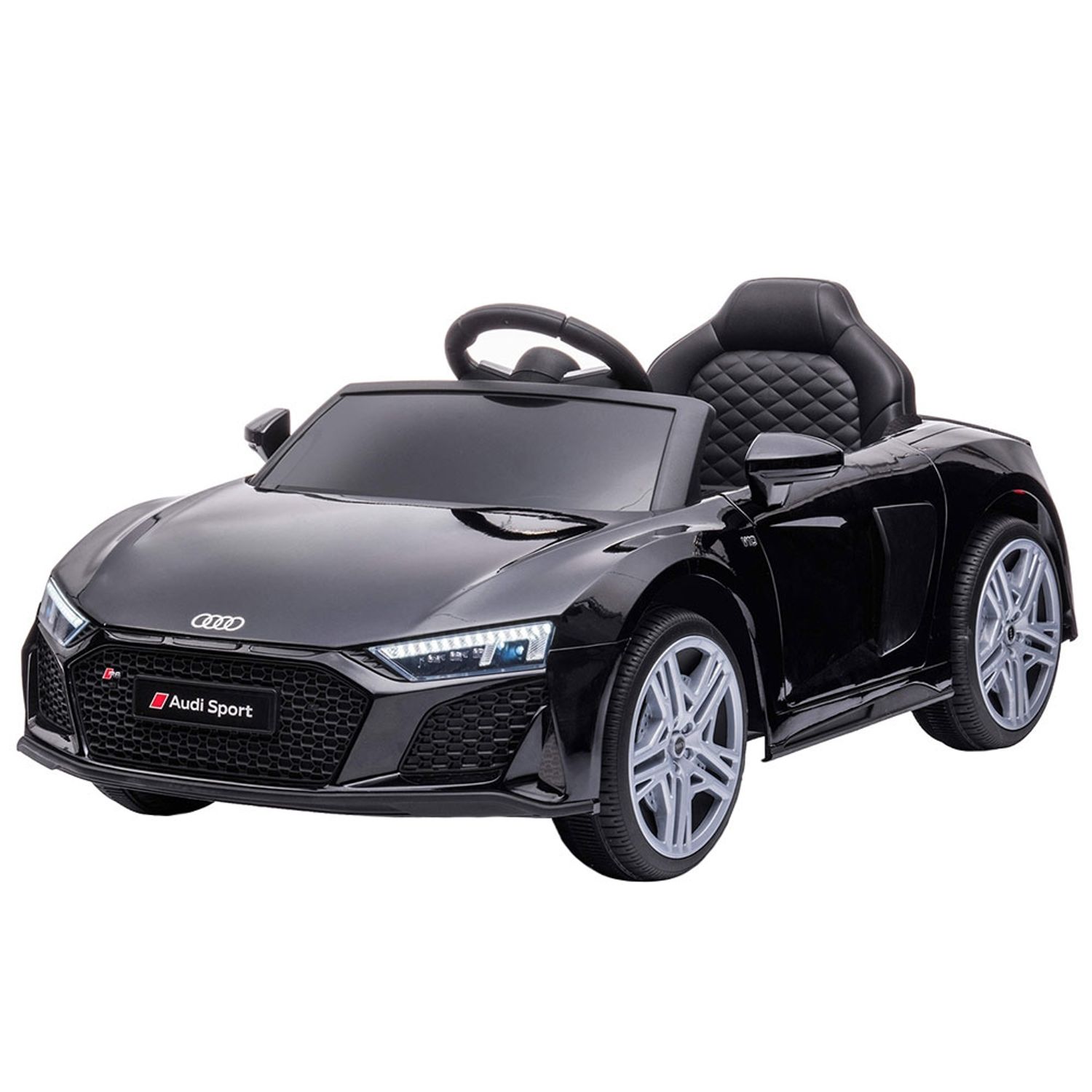 Masinuta electrica Chipolino Audi R8 Spyder black fotografia produsului