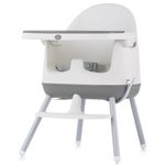 Scaun de masa Chipolino Pudding 3 in 1 grey fotografia produsului View 3 S