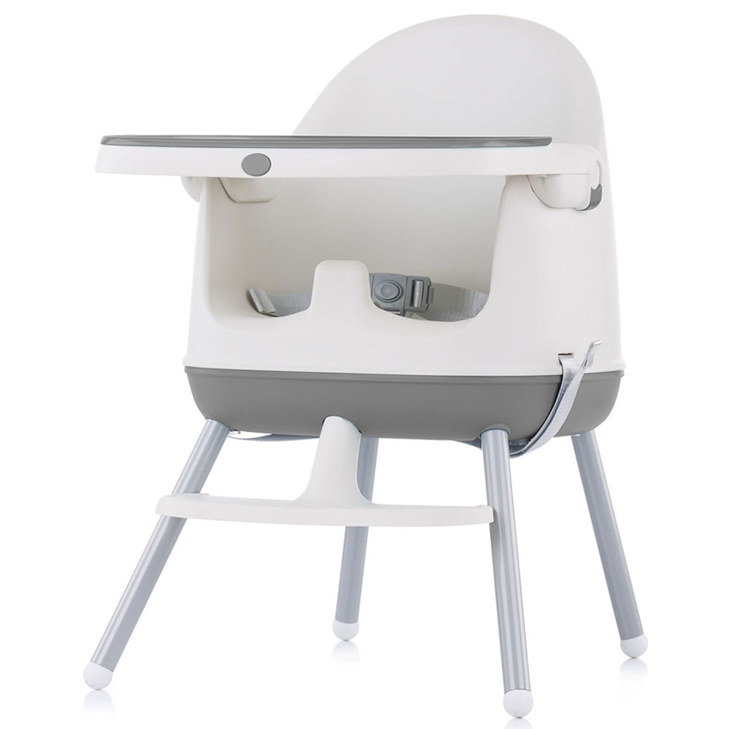 Scaun de masa Chipolino Pudding 3 in 1 grey fotografia produsului View 3 L
