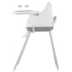Scaun de masa Chipolino Pudding 3 in 1 grey fotografia produsului View 2 S