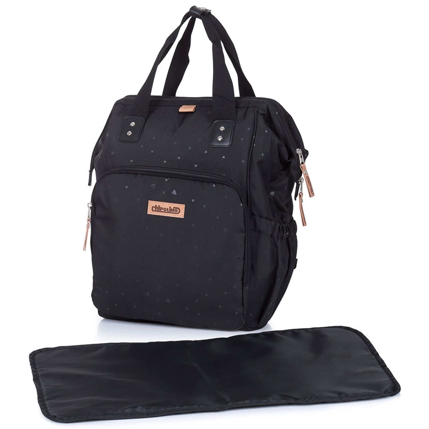 Rucsac si gentuta de infasat Chipolino raven fotografia produsului View 2 L