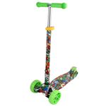 Trotineta Chipolino Croxer Evo green grafitti fotografia produsului