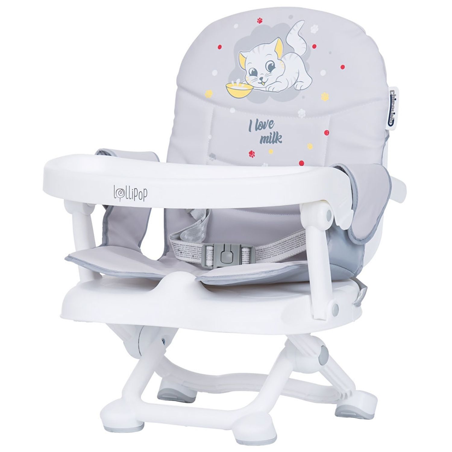 Inaltator scaun de masa Chipolino Lollipop platinum fotografia produsului