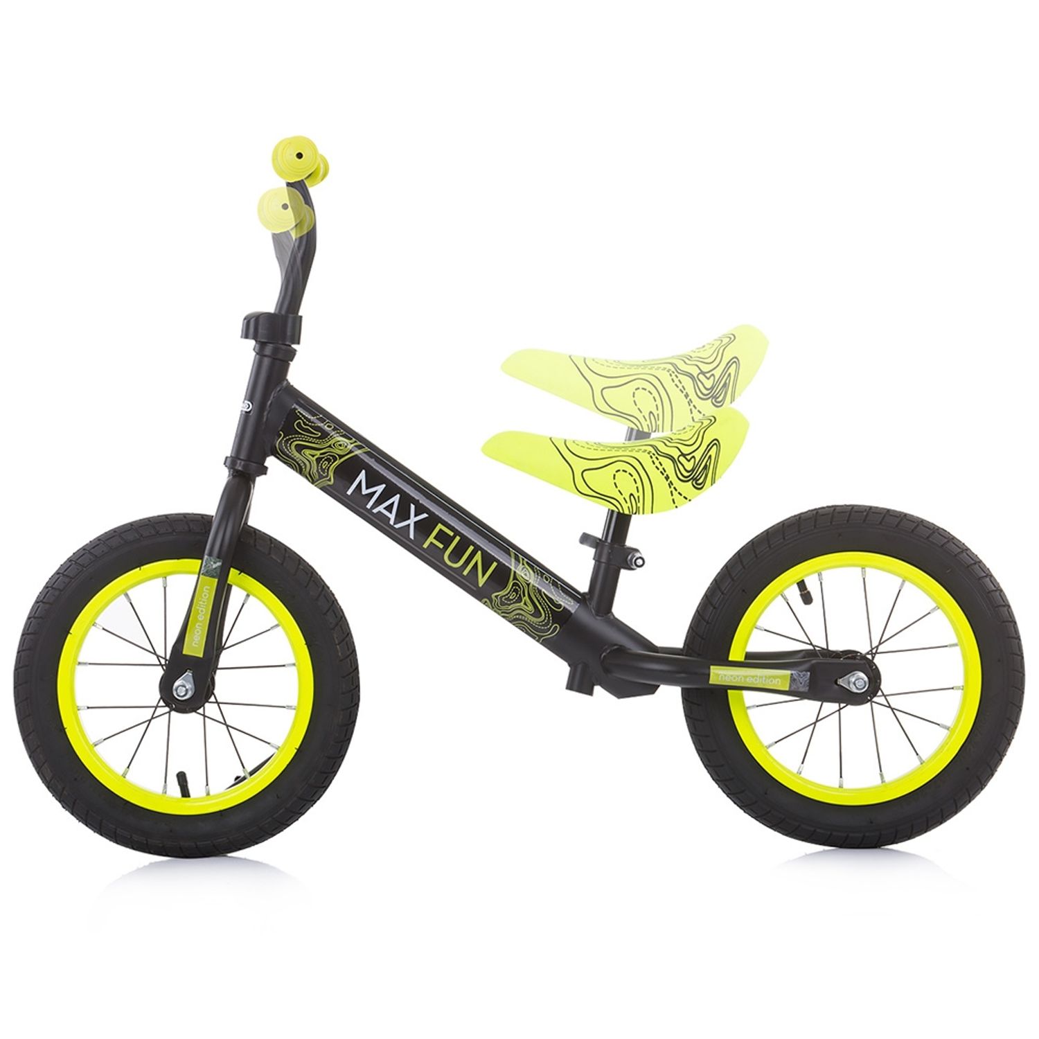 Bicicleta fara pedale Chipolino Max Fun green fotografia produsului View 2 L