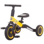 Tricicleta si bicicleta Chipolino Smarty 2 in 1 yellow fotografia produsului
