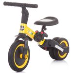 Tricicleta si bicicleta Chipolino Smarty 2 in 1 yellow fotografia produsului View 2 S