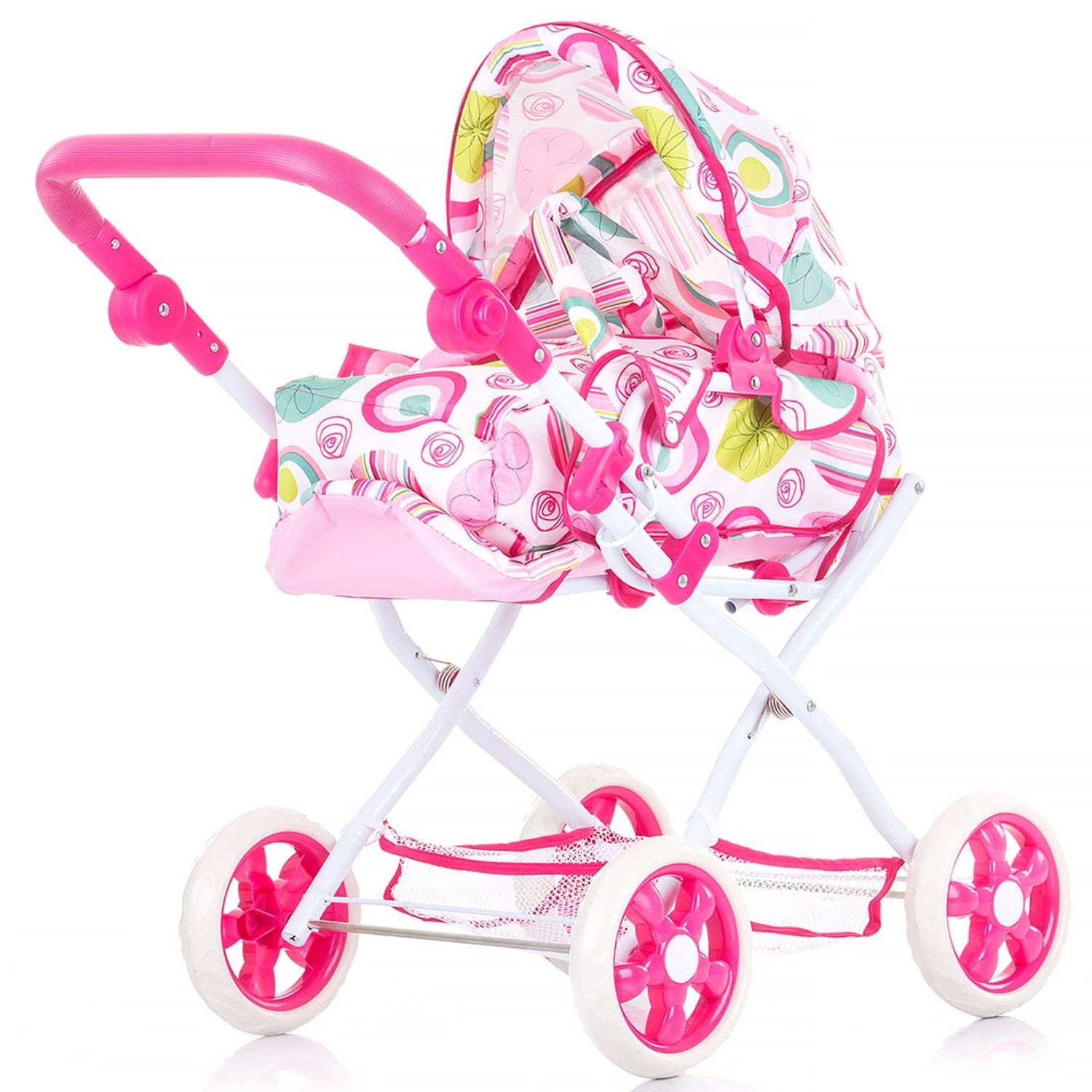 Carucior pentru papusi Chipolino Nelly white fotografia produsului View 2 L