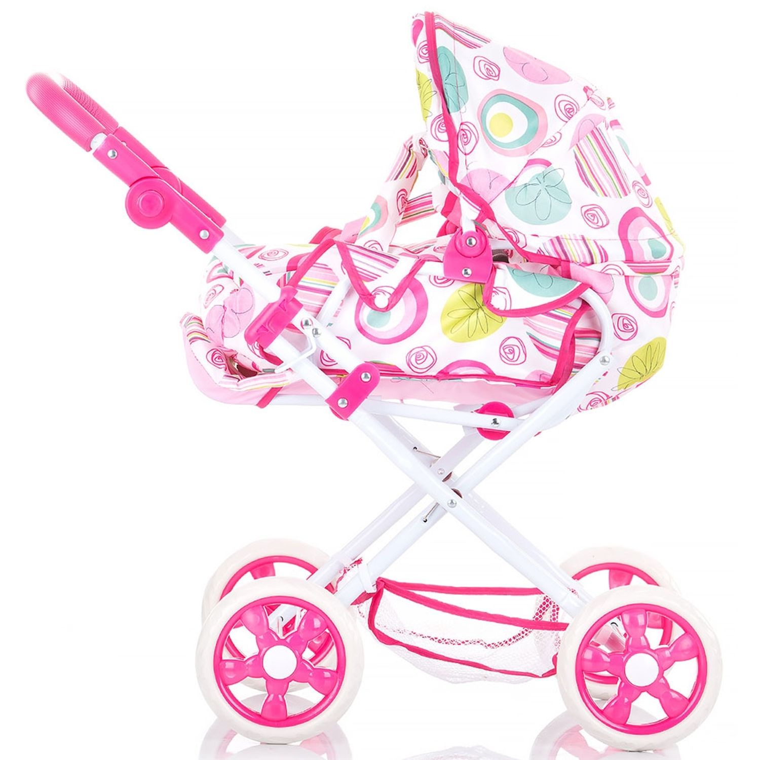 Carucior pentru papusi Chipolino Nelly white fotografia produsului View 3 L
