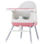 Scaun de masa Chipolino Pudding 3 in 1 peony pink fotografia produsului View 3 S