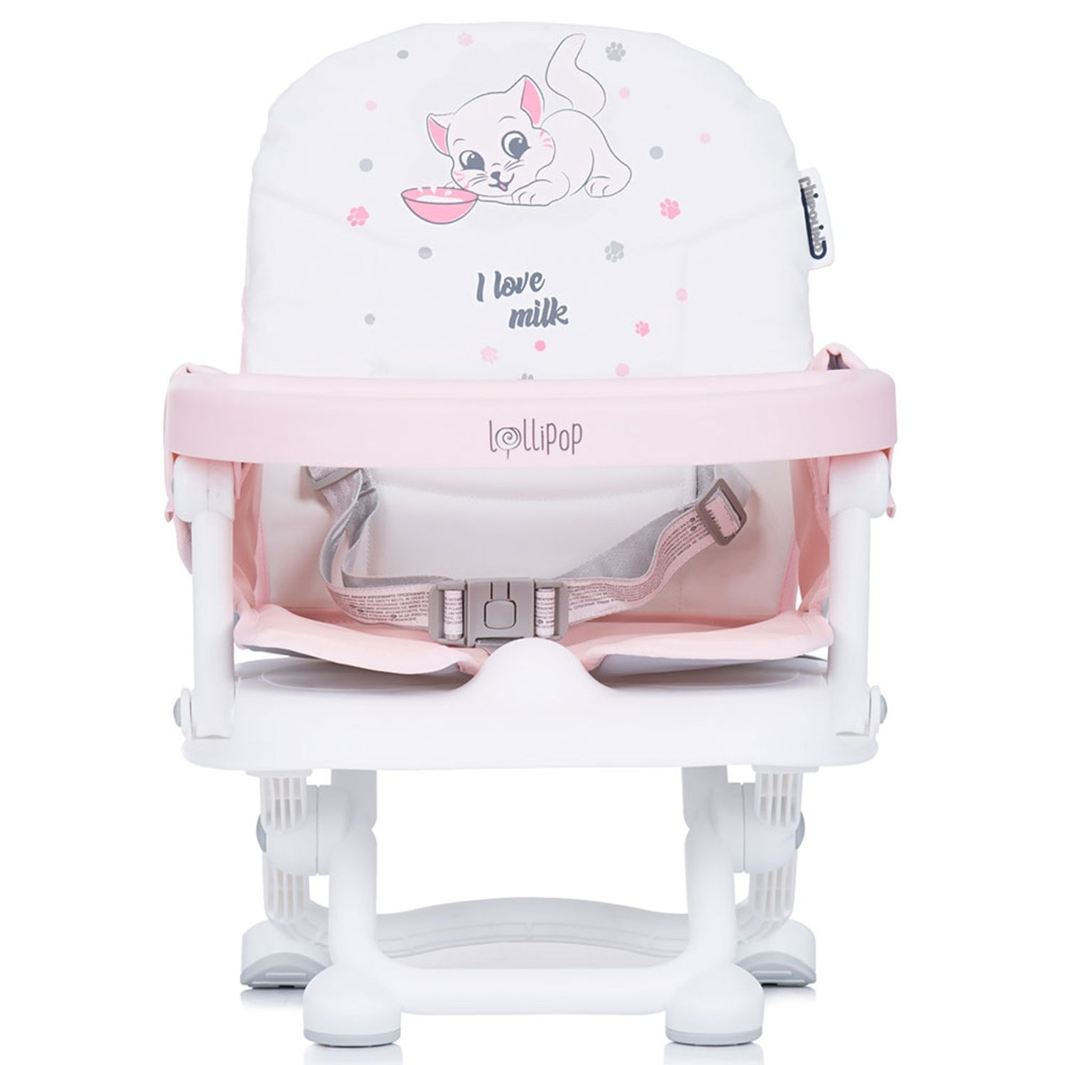 Inaltator scaun de masa Chipolino Lollipop blush fotografia produsului View 2 L