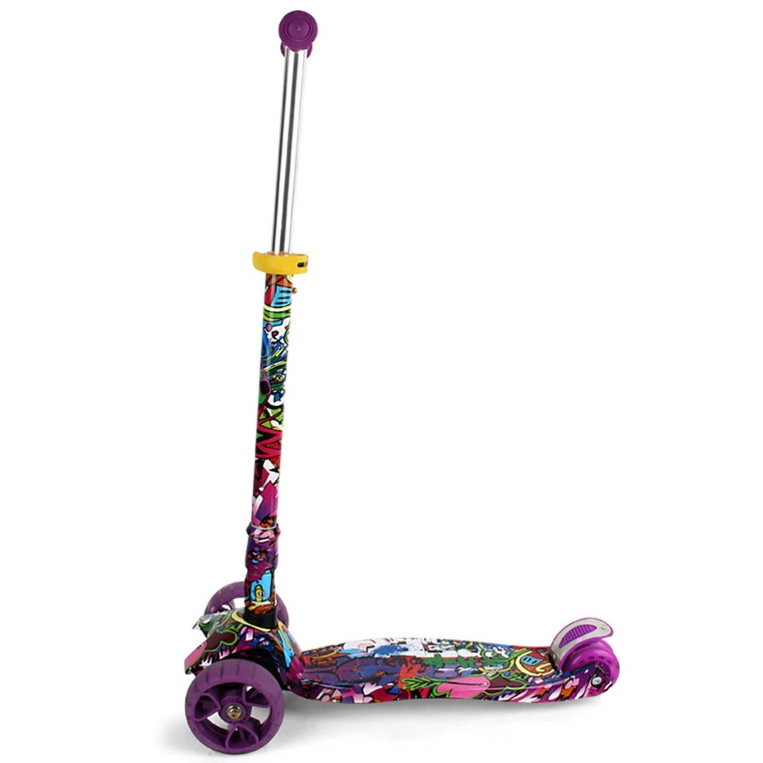 Trotineta Chipolino Croxer Evo purple grafitti fotografia produsului View 2 L