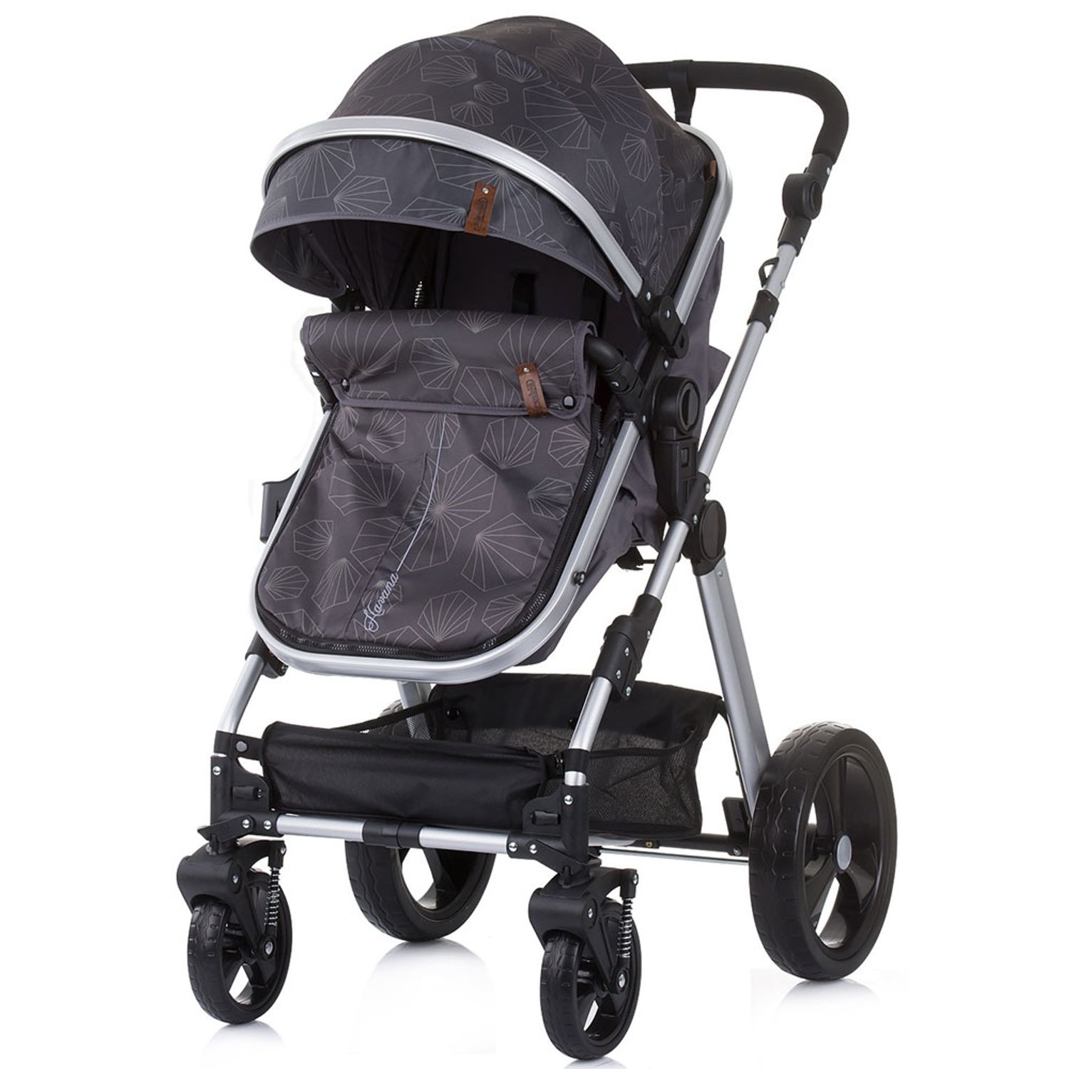 Carucior Chipolino Havana 3 in 1 anthracite fotografia produsului View 2 L