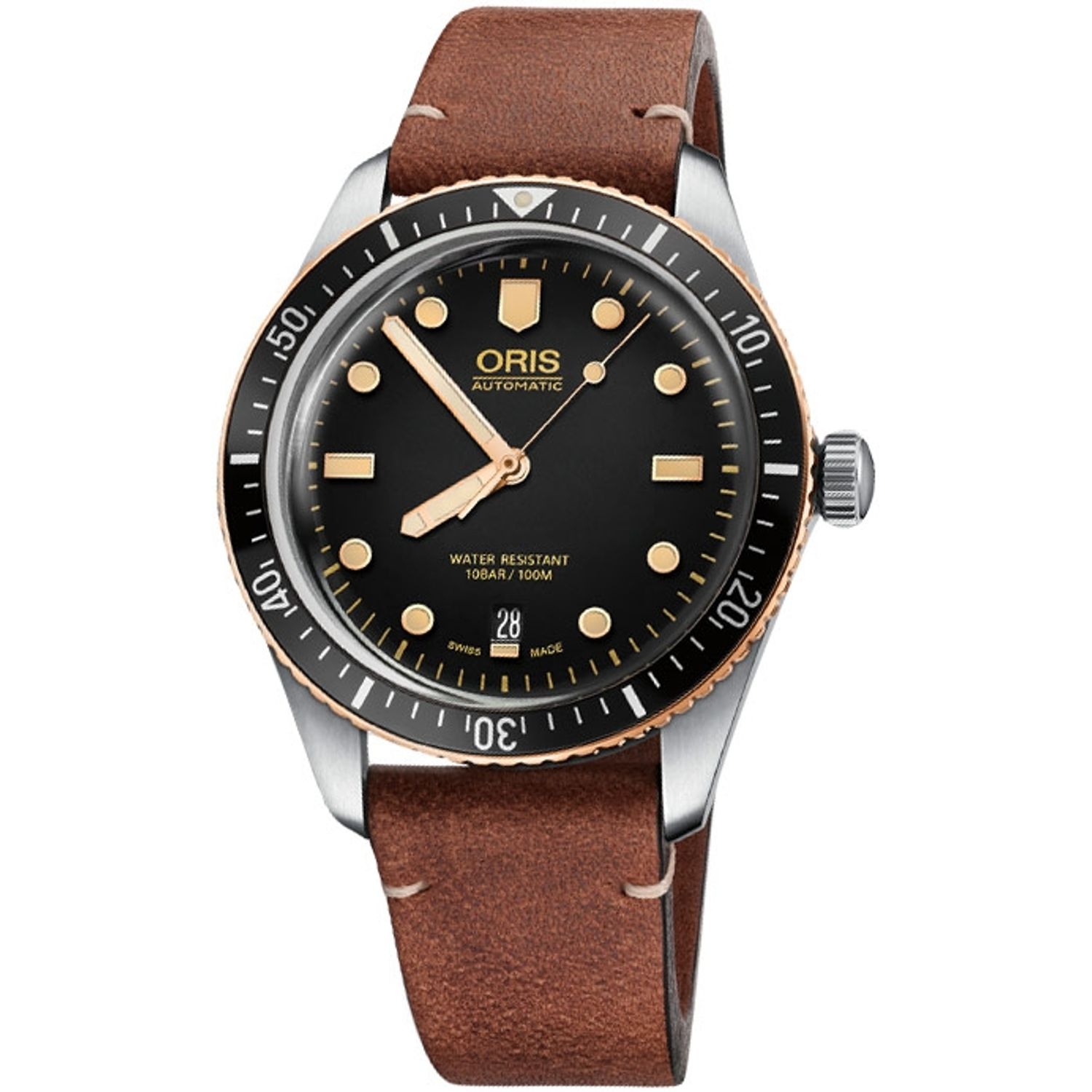 Ceas Barbati, ORIS DIVERS SIXTY-FIVE 01 733 7707 4354-07 5 20 45 fotografia produsului