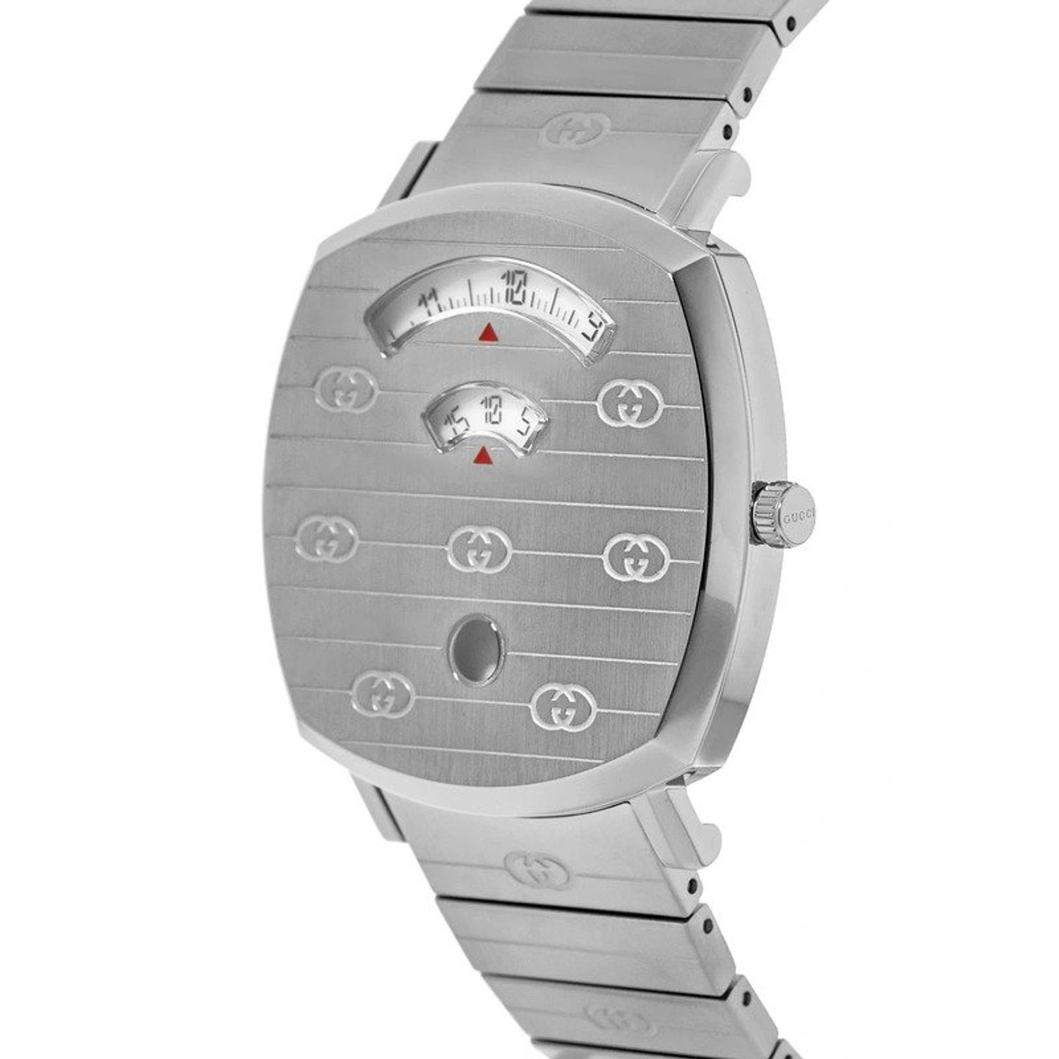 Ceas Gucci, Grip Silver YA157401 fotografia produsului View 9 L