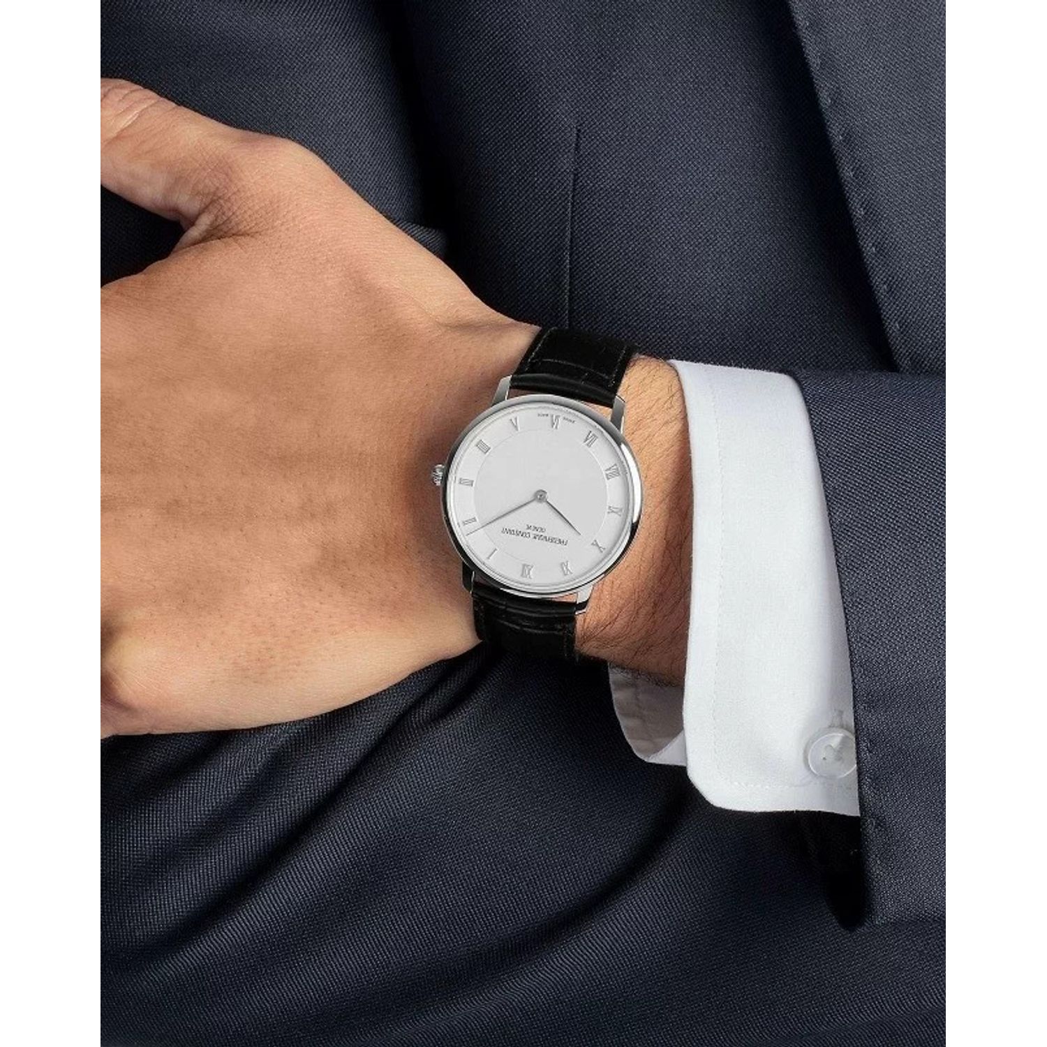 Ceas Barbati, FREDERIQUE CONSTANT, Slimline FC-200RS5S36 fotografia produsului View 8 L