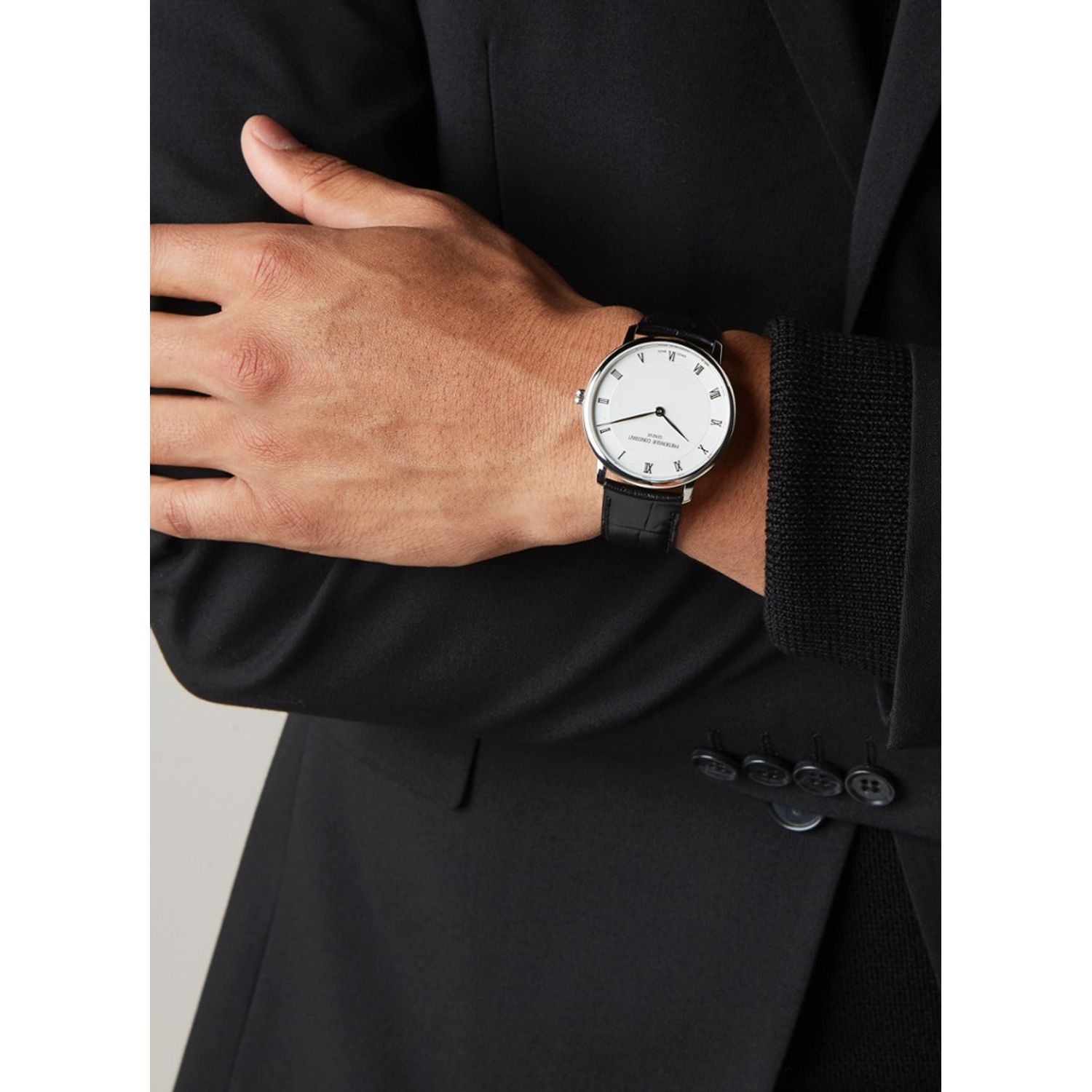 Ceas Barbati, FREDERIQUE CONSTANT, Slimline FC-200RS5S36 fotografia produsului View 6 L