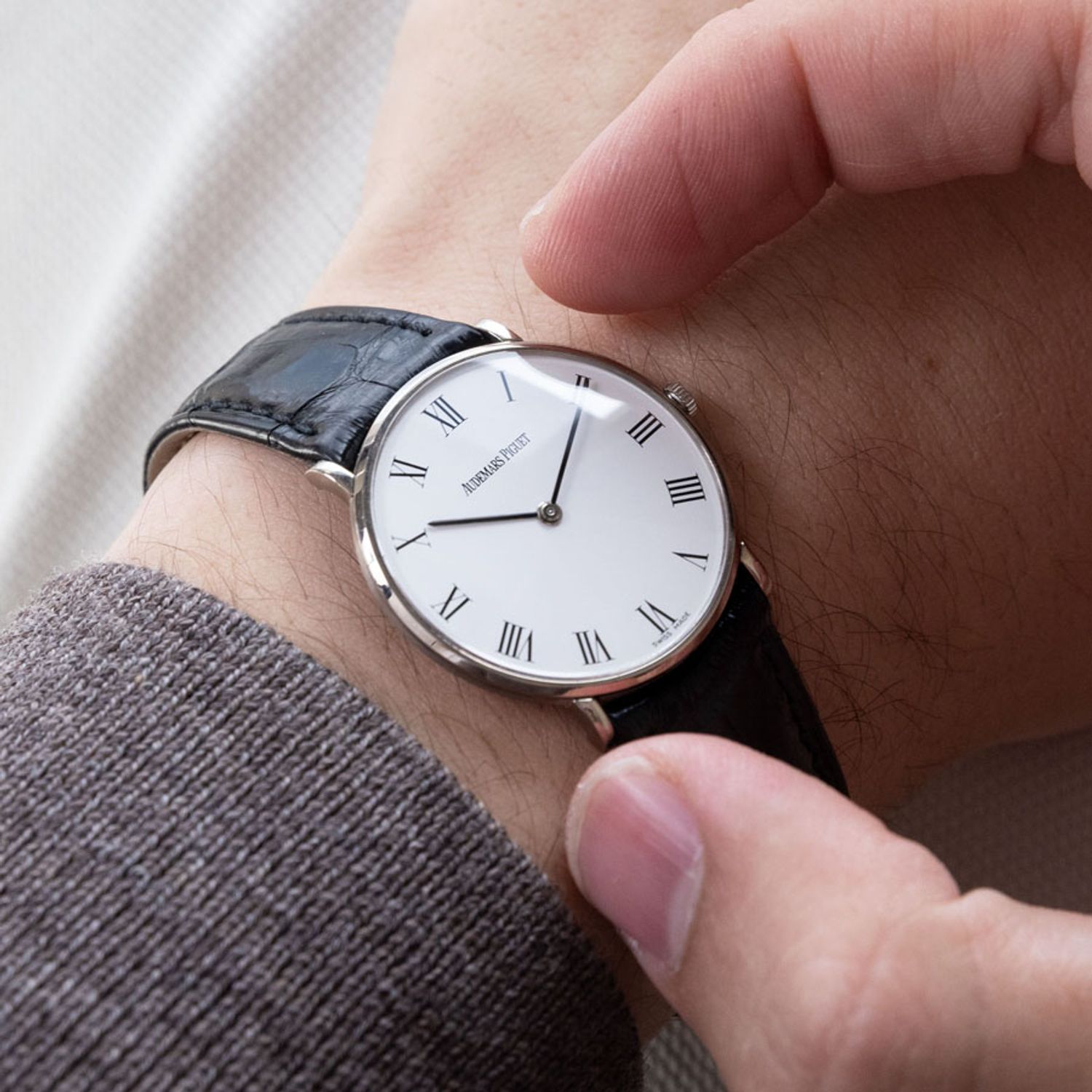 Ceas Barbati, FREDERIQUE CONSTANT, Slimline FC-200RS5S36 fotografia produsului View 5 L