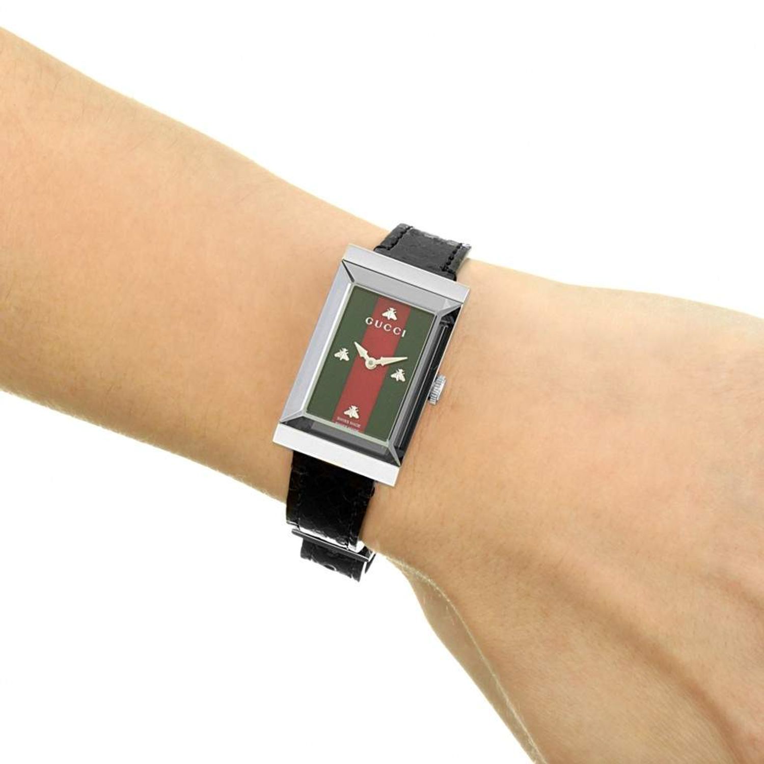 Ceas Unisex,  Gucci, G-Frame Square YA147403 fotografia produsului View 3 L