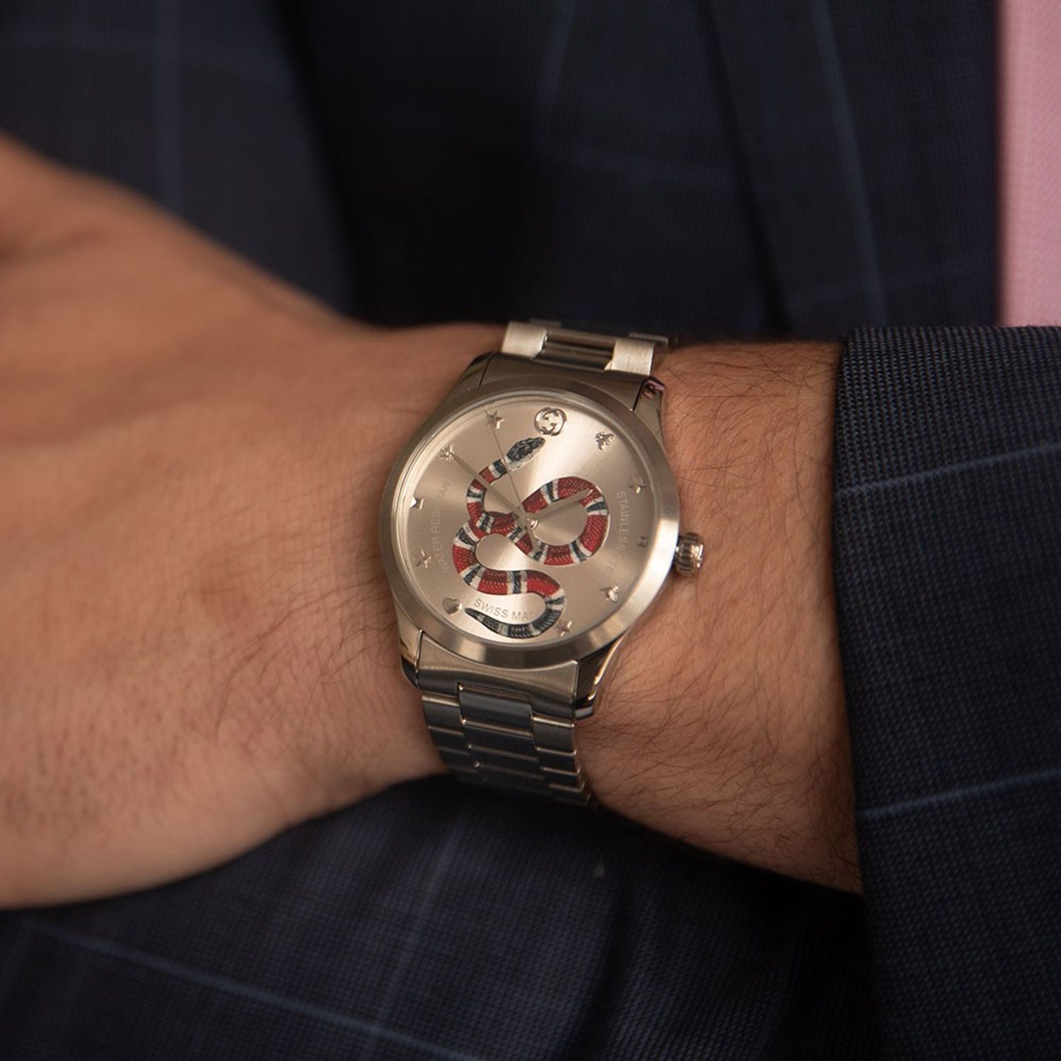 Ceas Unisex, Gucci, G-Timeless YA1264076 fotografia produsului View 5 L