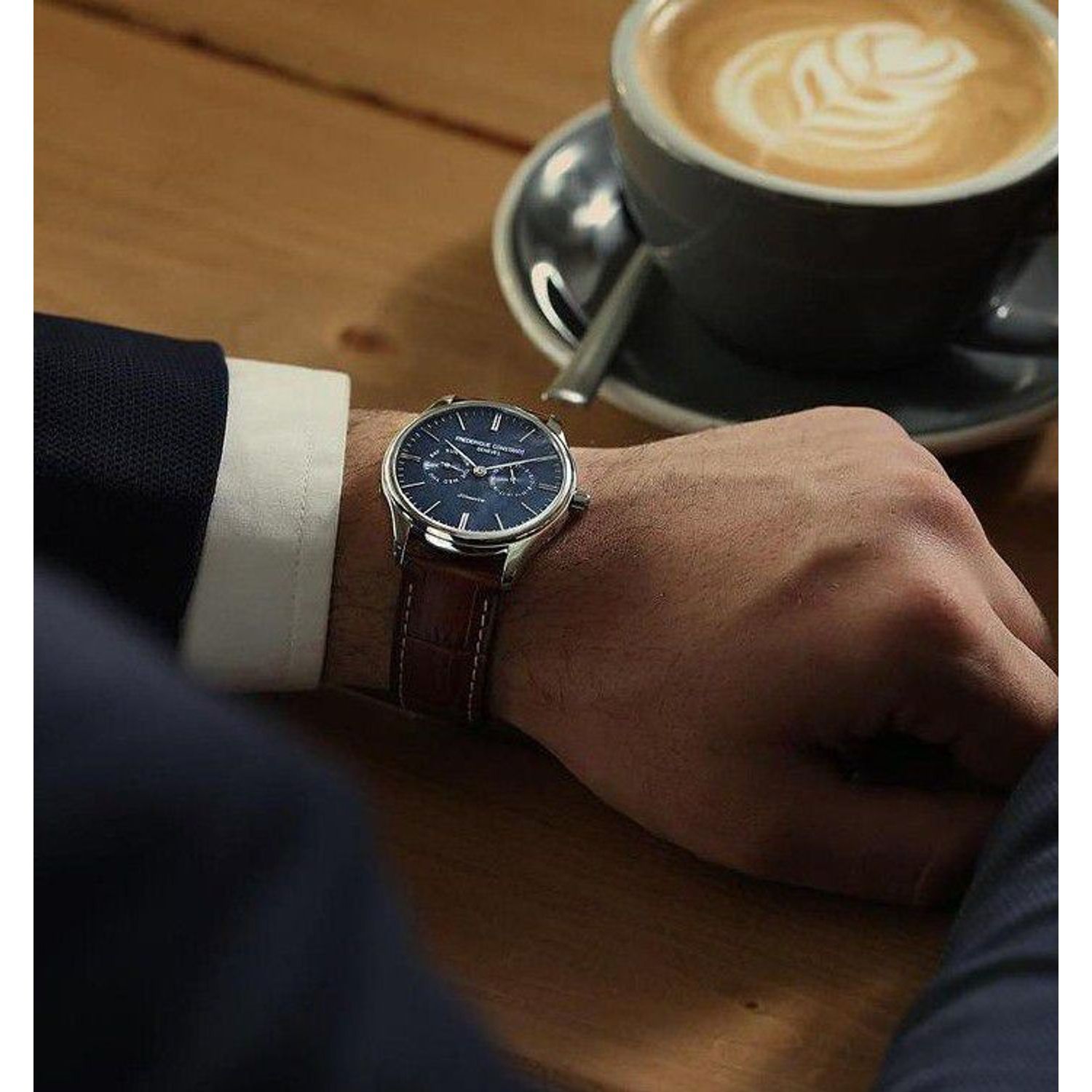 Ceas Barbati, FREDERIQUE CONSTANT, Classics FC-259NT5B6 fotografia produsului View 9 L