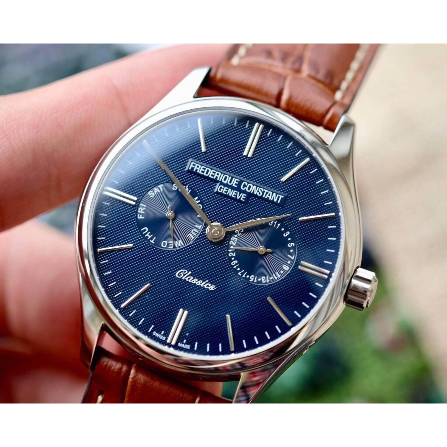 Ceas Barbati, FREDERIQUE CONSTANT, Classics FC-259NT5B6 fotografia produsului View 7 L