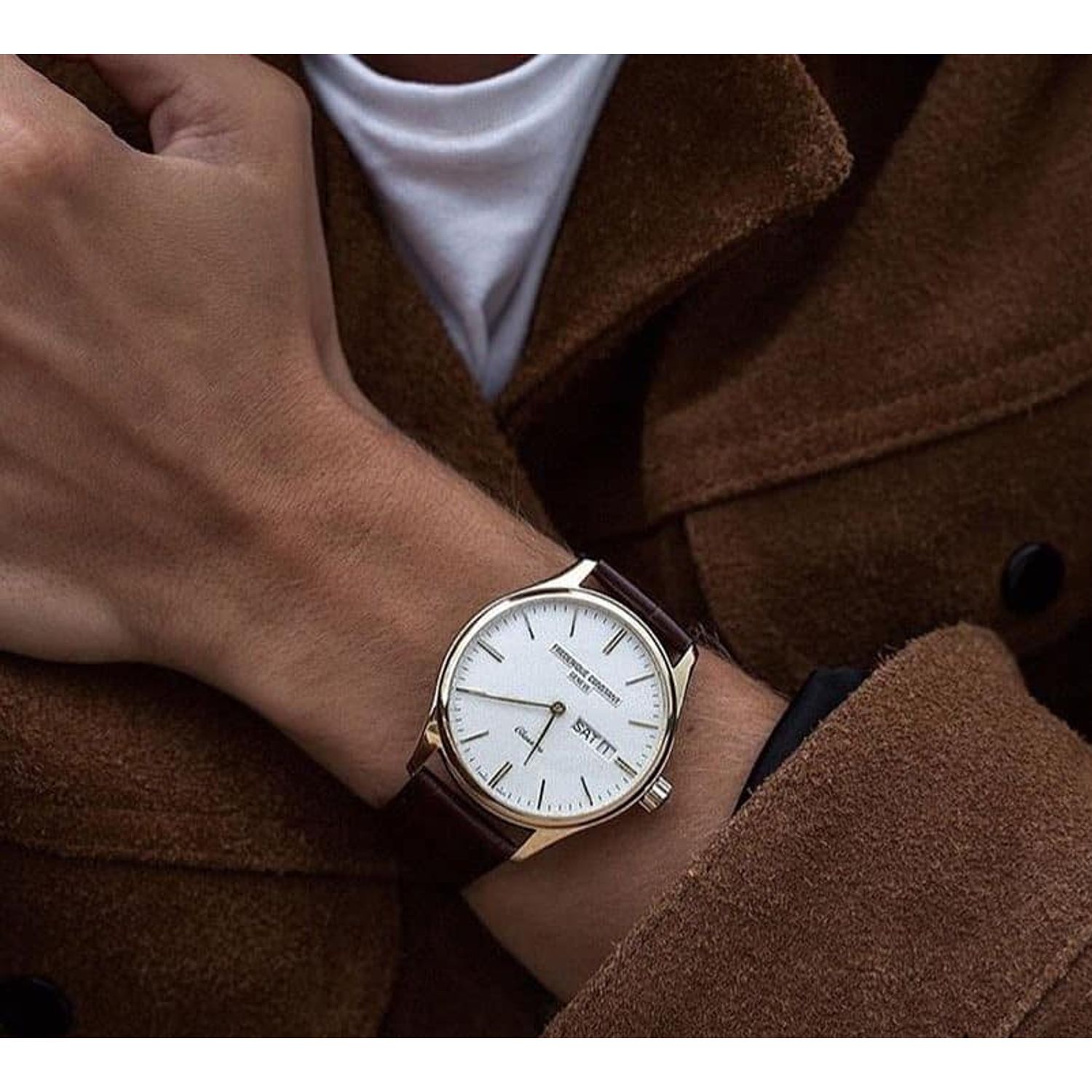 Ceas Barbati, FREDERIQUE CONSTANT, Classics FC-225ST5B5 fotografia produsului View 5 L