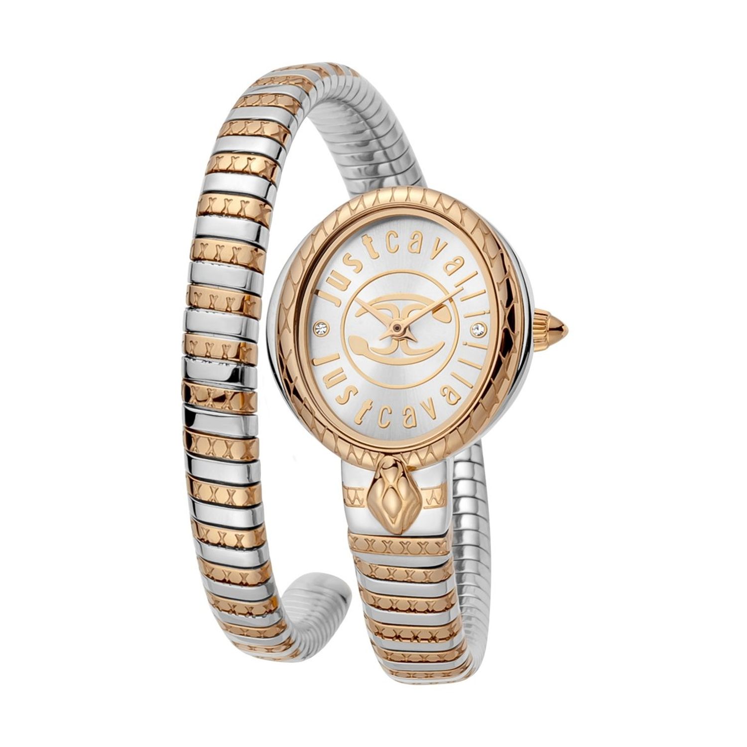 Ceas Dama, JUST CAVALLI TIME GLAM CHIC SNAKE JC1L152M0065 fotografia produsului