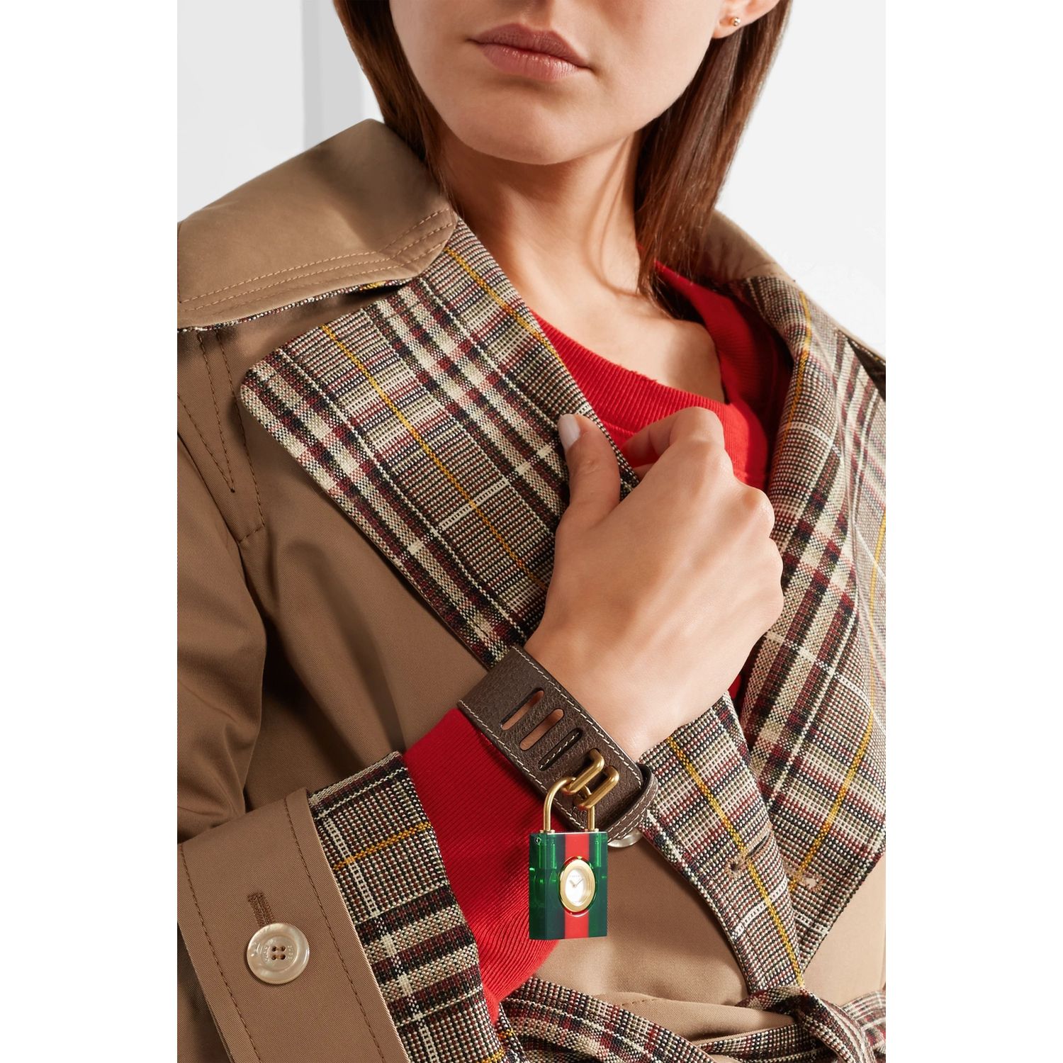Ceas unisex, Gucci, Constance YA150501 fotografia produsului View 6 L