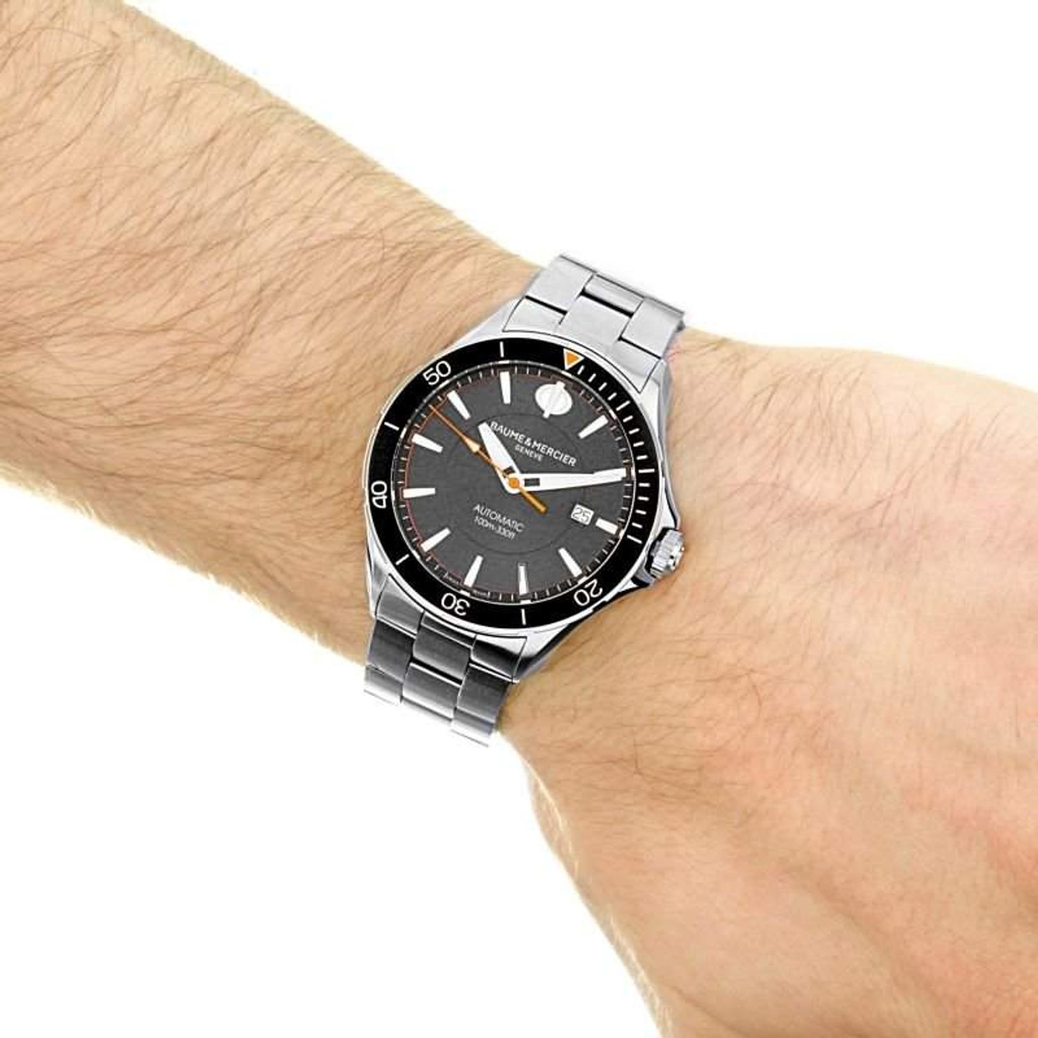 Ceas Barbati, Baume &amp; Mercier, Clifton M0A10340 fotografia produsului View 5 L