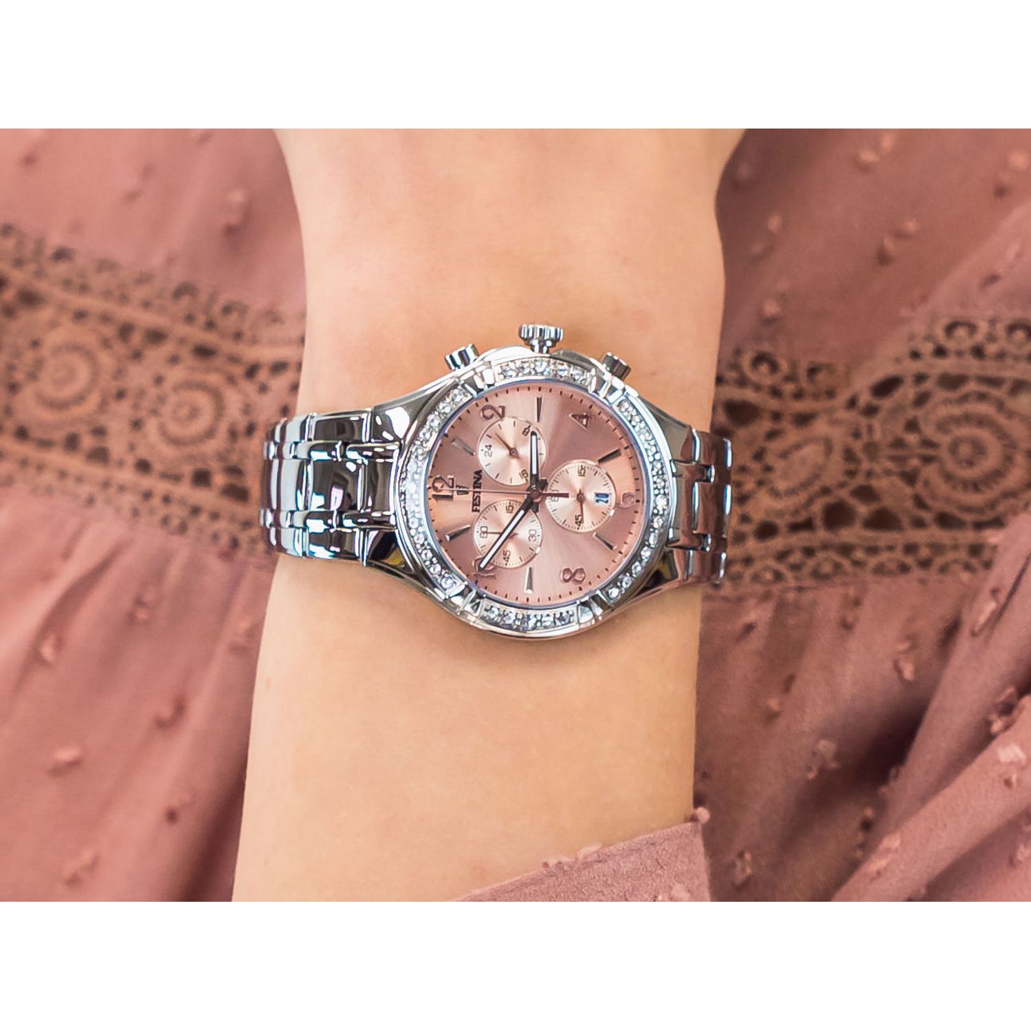 Ceas Dama, FESTINA, Boyfriend  F20392/3 fotografia produsului View 4 L
