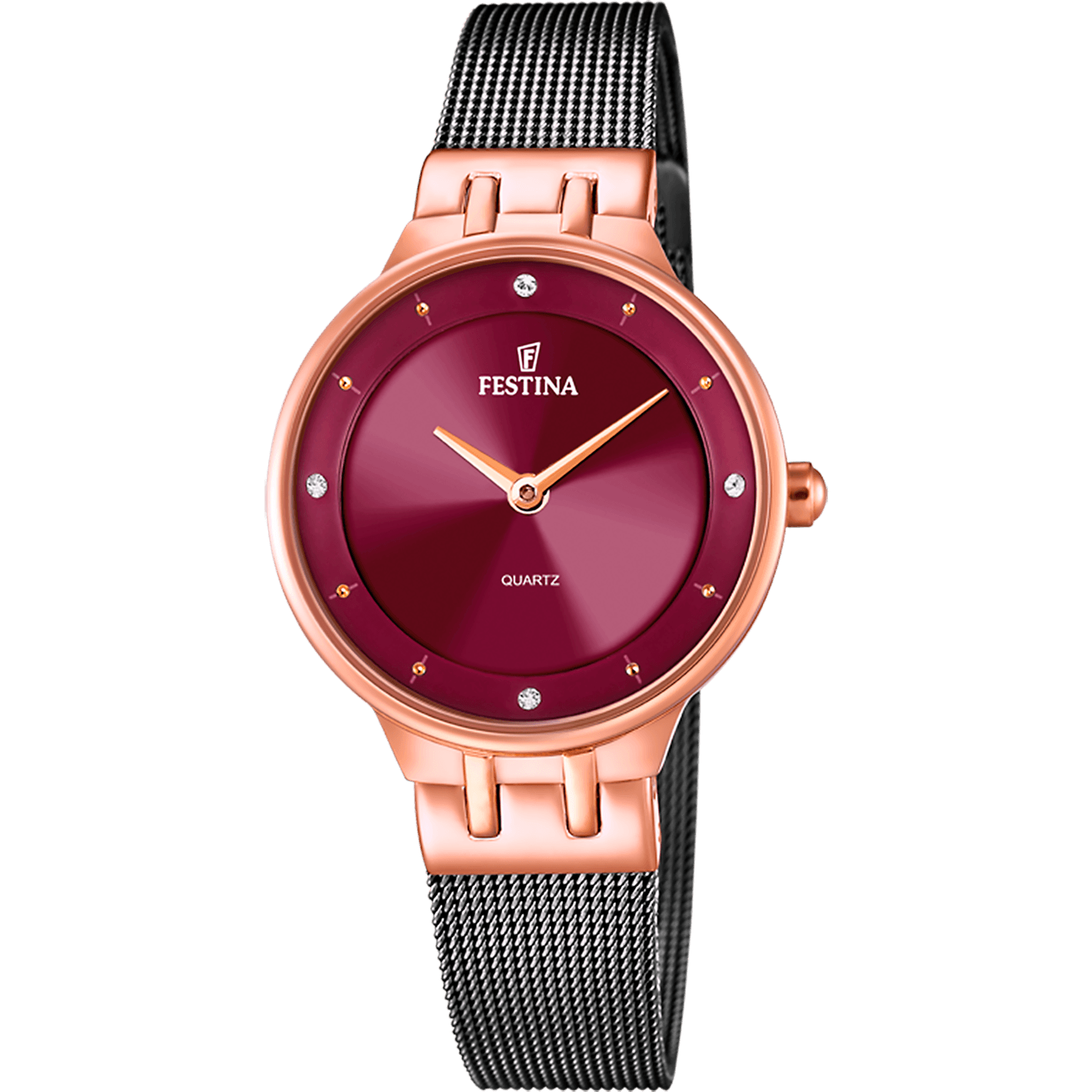 Ceas Dama, FESTINA, Mademoiselle cu Cristale F20599/2 fotografia produsului