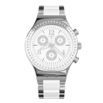 Ceas Dama, SWATCH, Made in White YCS119G fotografia produsului View 2 S