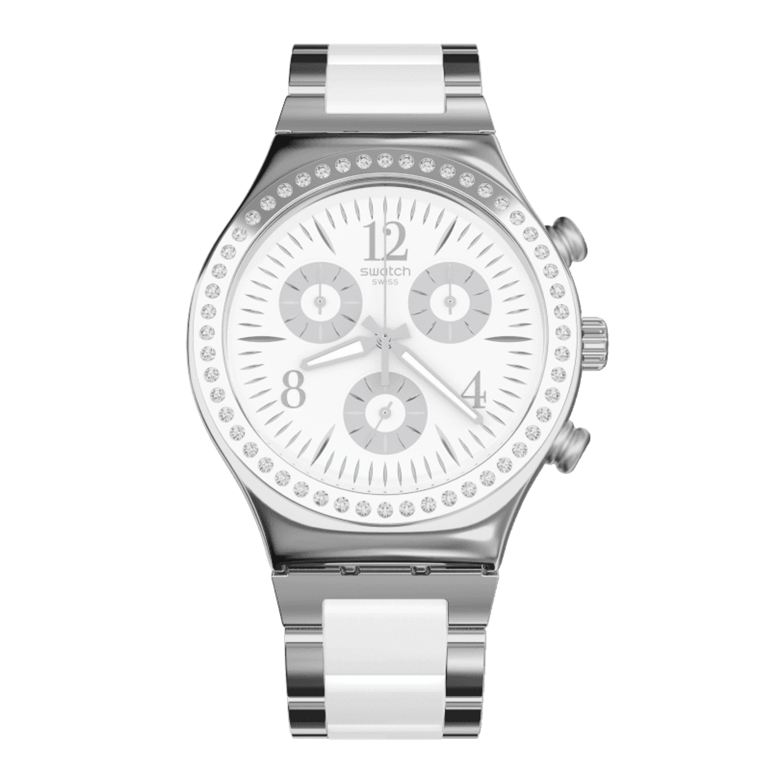 Ceas Dama, SWATCH, Made in White YCS119G fotografia produsului View 2 L