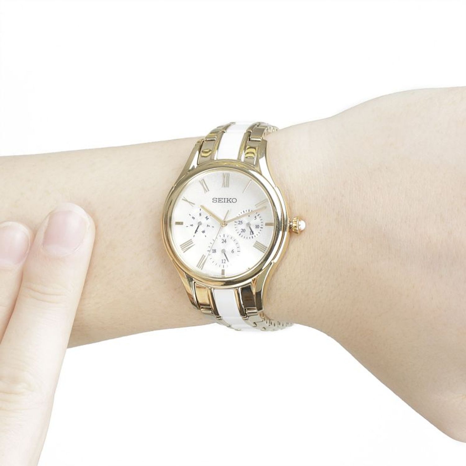 Ceas Dama, Seiko, Ceramic SKY718P1 fotografia produsului View 4 L