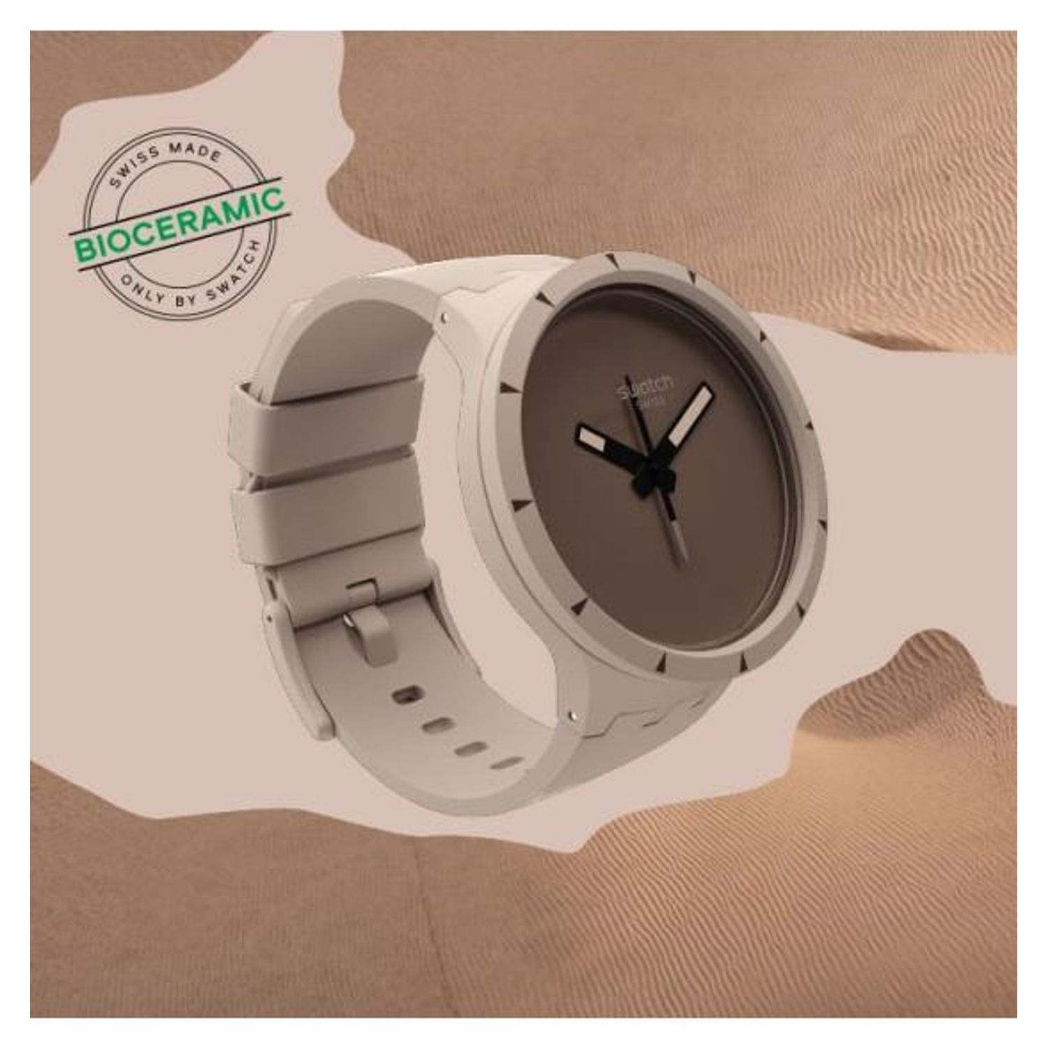 Ceas SWATCH, Big Bold Bioceramic Desert SB03C101 fotografia produsului View 6 L