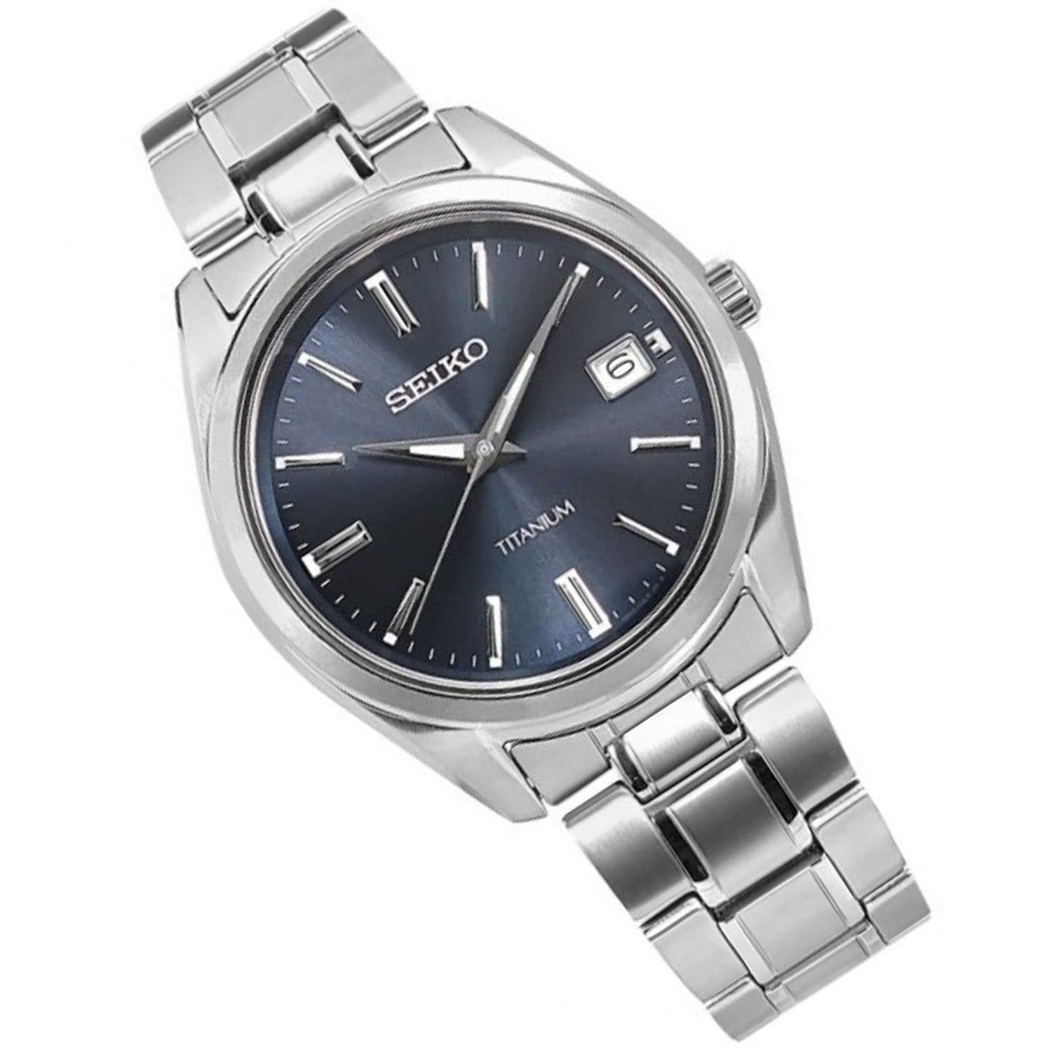 Ceas Barbati, Seiko, Titanium SUR373P1 fotografia produsului View 4 L