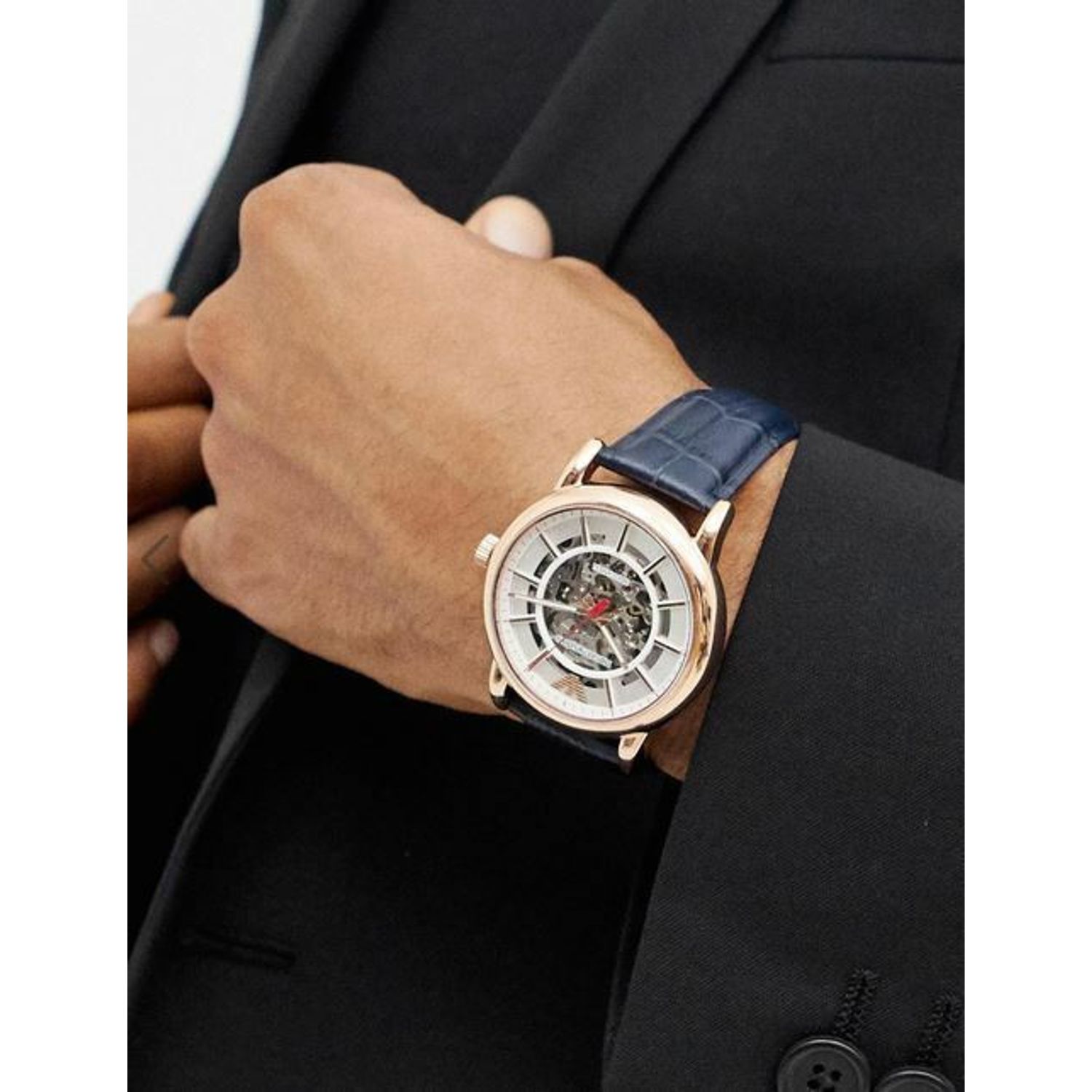 Ceas Barbati, Emporio Armani, Meccanico AR60009 fotografia produsului View 5 L