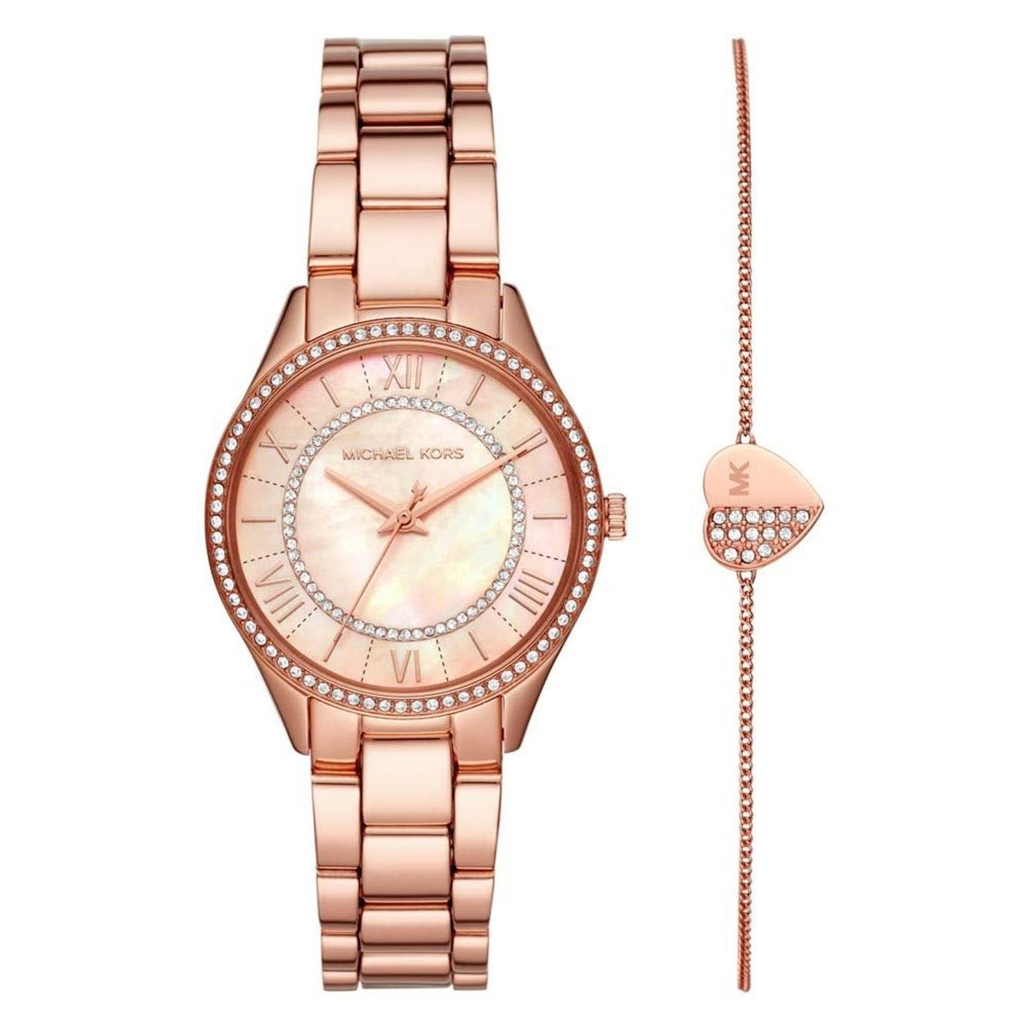 Ceas Dama, Michael Kors, Lauryn MK4491, Set cu Bratara fotografia produsului