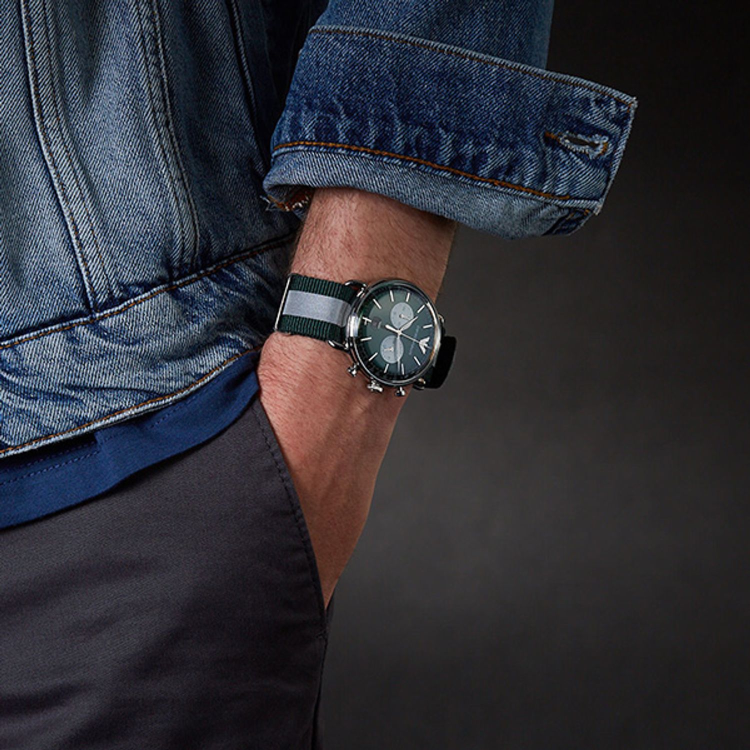 Ceas Barbati, EMPORIO ARMANI AR11221 fotografia produsului View 5 L
