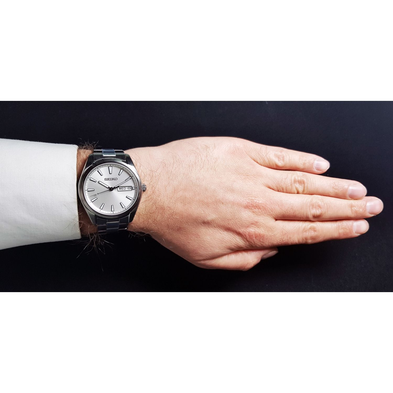 Ceas Barbati, Seiko, Classic SUR339P1 fotografia produsului View 5 L
