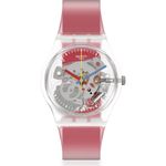 Ceas Dama, Swatch, Clearly Red Striped GE292 fotografia produsului