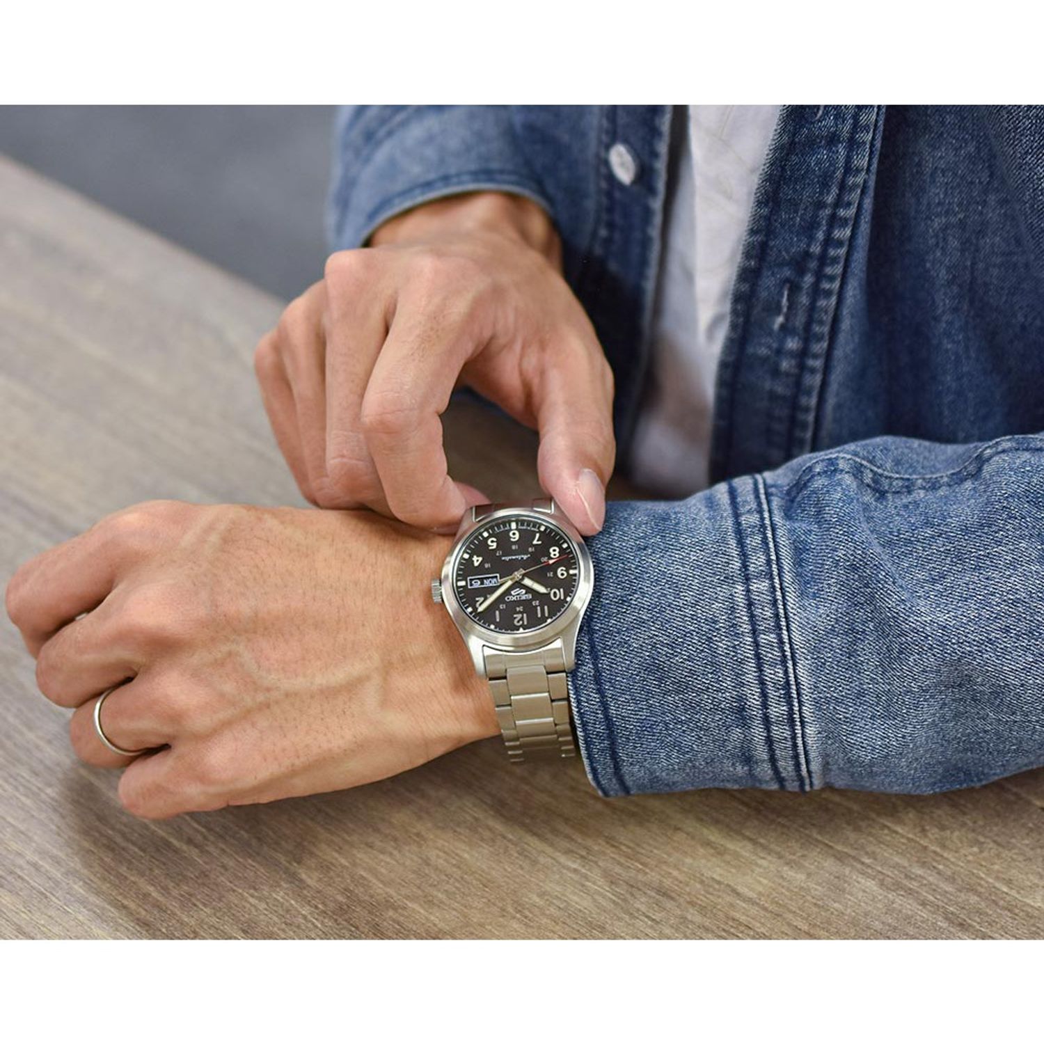 Ceas Barbati, Seiko, Sports Style SRPG27K1 fotografia produsului View 4 L