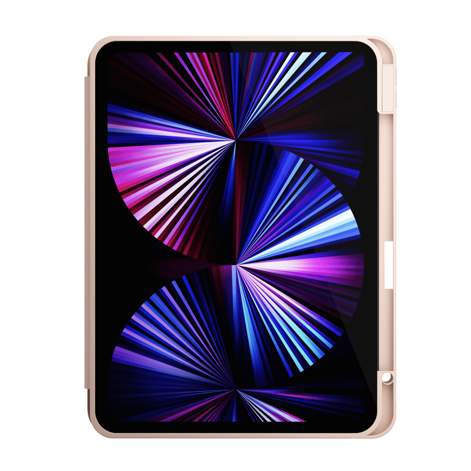 Husa de protectie iPad Pro 11 inch (2020) Rollcase Pink NEXT ONE fotografia produsului View 3 L
