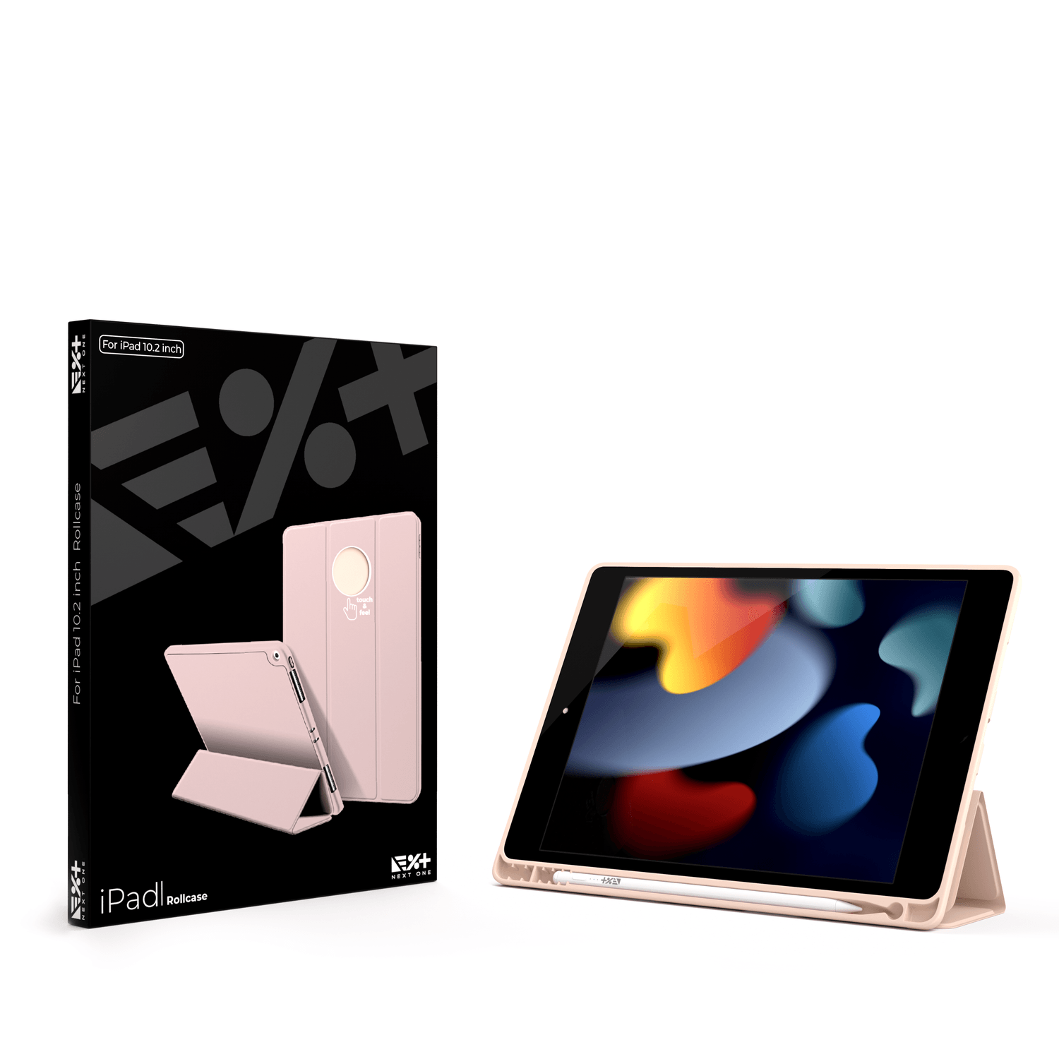 Husa de protectie NEXT ONE Rollcase pentru iPad 10.2-inch, Roz fotografia produsului