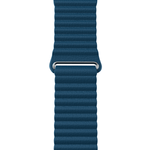 Curea NEXT ONE Leather Loop pentru Apple Watch 42/44/45mm, Denim Blue fotografia produsului View 3 S