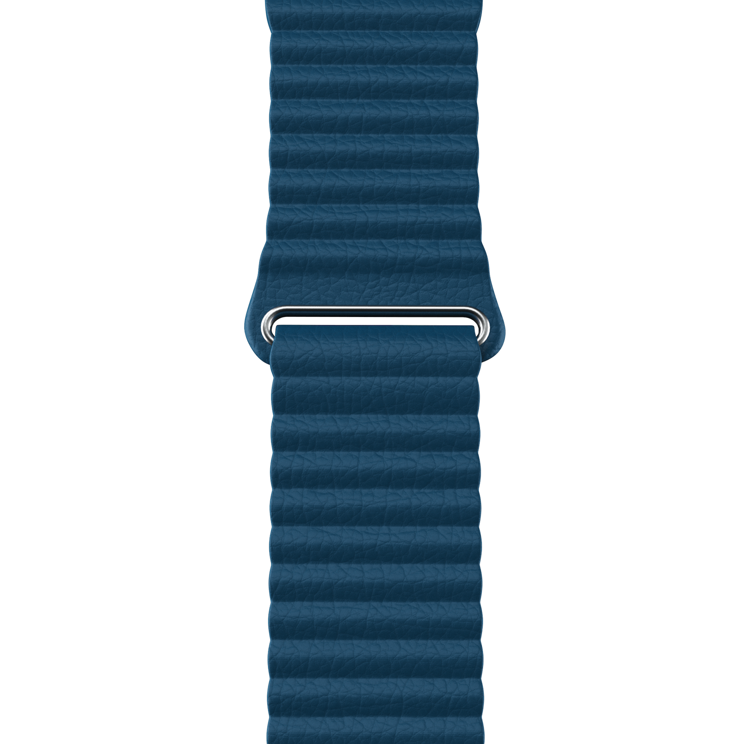 Curea NEXT ONE Leather Loop pentru Apple Watch 42/44/45mm, Denim Blue fotografia produsului View 3 L